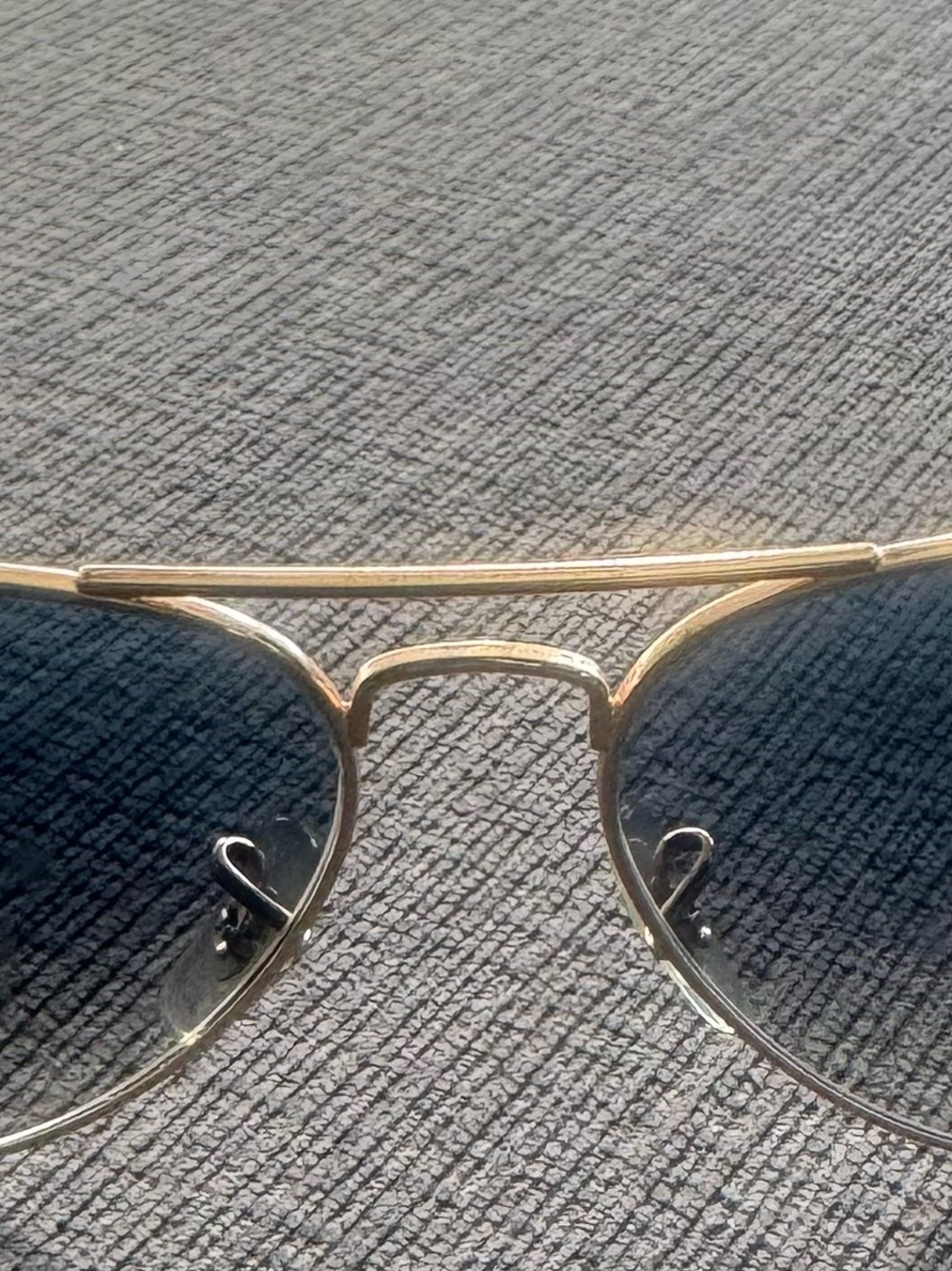 Ray-Ban Gold Aviator Sunglasses - Women's Accessories Glasses